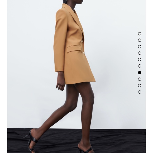 BLOGGERS FAV ZARA NWT LONG BLAZER - Picture 12 of 16